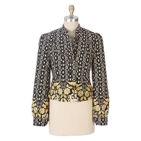 2007 Anthro “Quilted Yardbird Jacket” by Elevenses - Picture 15 of 16